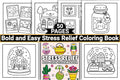 bold and easy coloring book